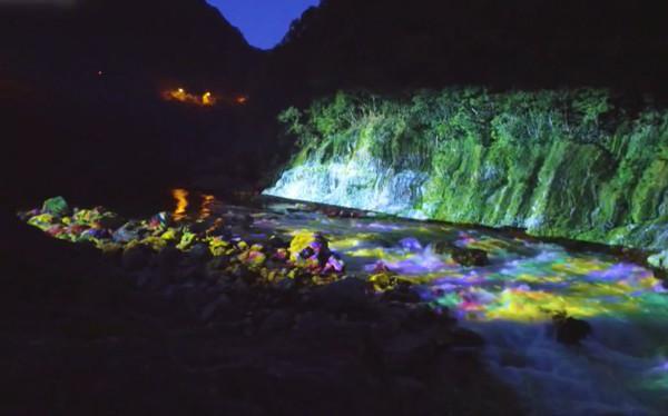 奇妙水幕：自然與藝術(shù)的魔幻交織