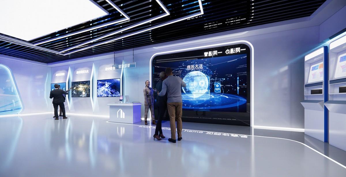大數(shù)據(jù)集團數(shù)字展廳:數(shù)字化未來的引領者
