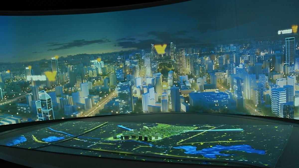 未來規(guī)劃的創(chuàng)新良伴:3D立體投影沙盤