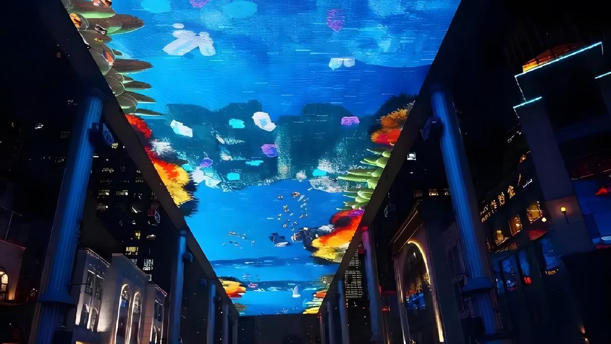 創(chuàng)新未來娛樂：天幕投影技術引領視覺革命