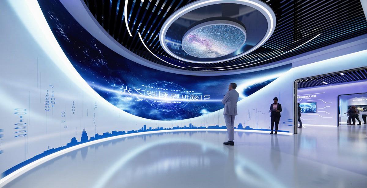 大數(shù)據(jù)集團數(shù)字展廳:數(shù)字化未來的引領者