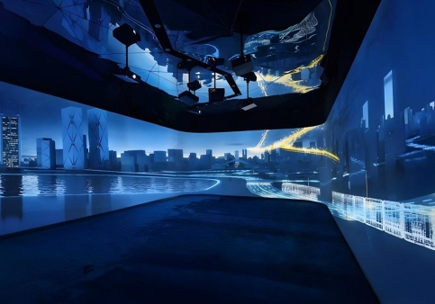 探索未來(lái)：三折幕沉浸式影院系統(tǒng)