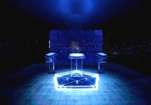 未來(lái)科技展示革新：投影觸控大屏引領(lǐng)未來(lái)