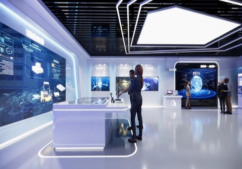大數(shù)據(jù)集團(tuán)數(shù)字展廳：數(shù)字化未來的引領(lǐng)者